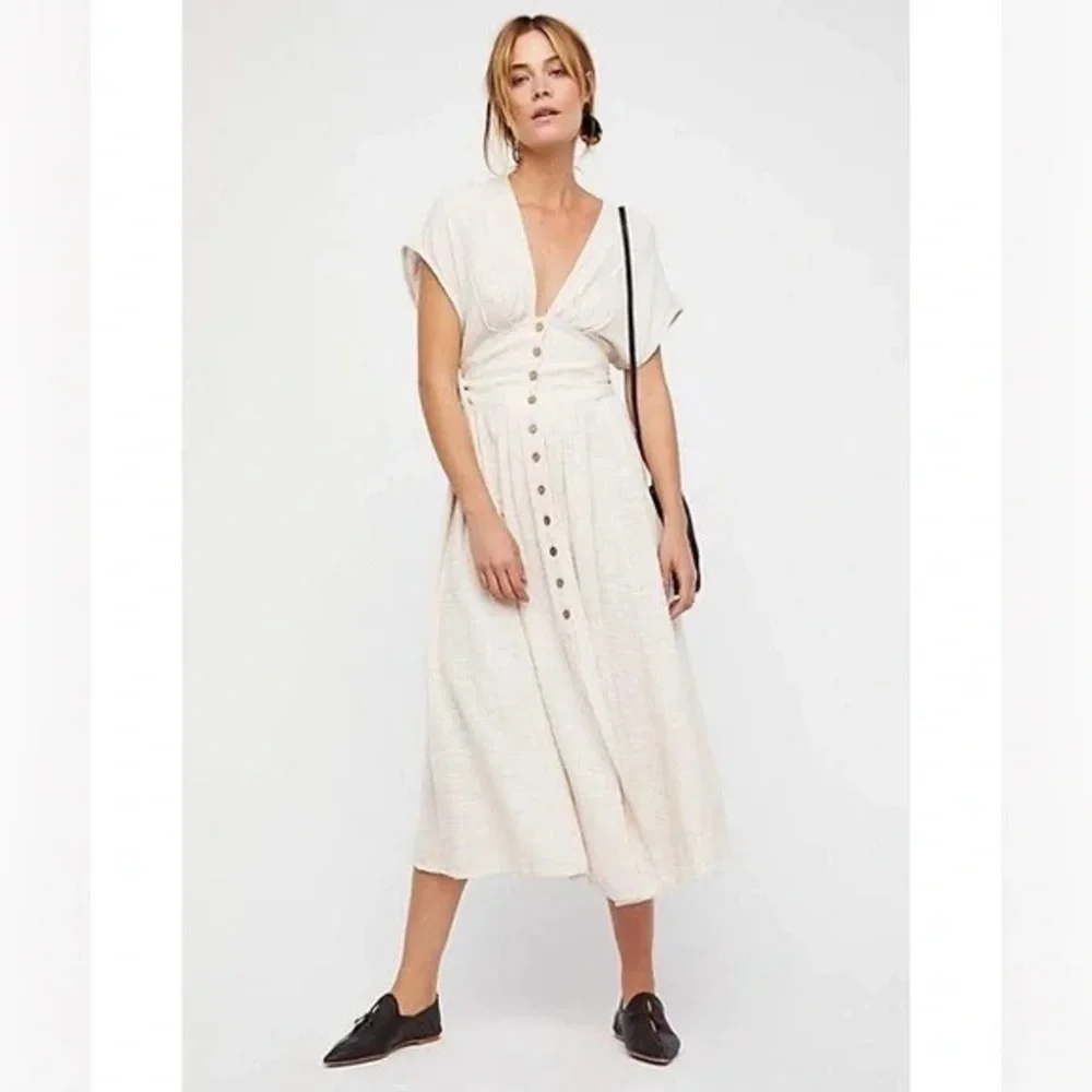 Free People Jacinta Midi Dress XS